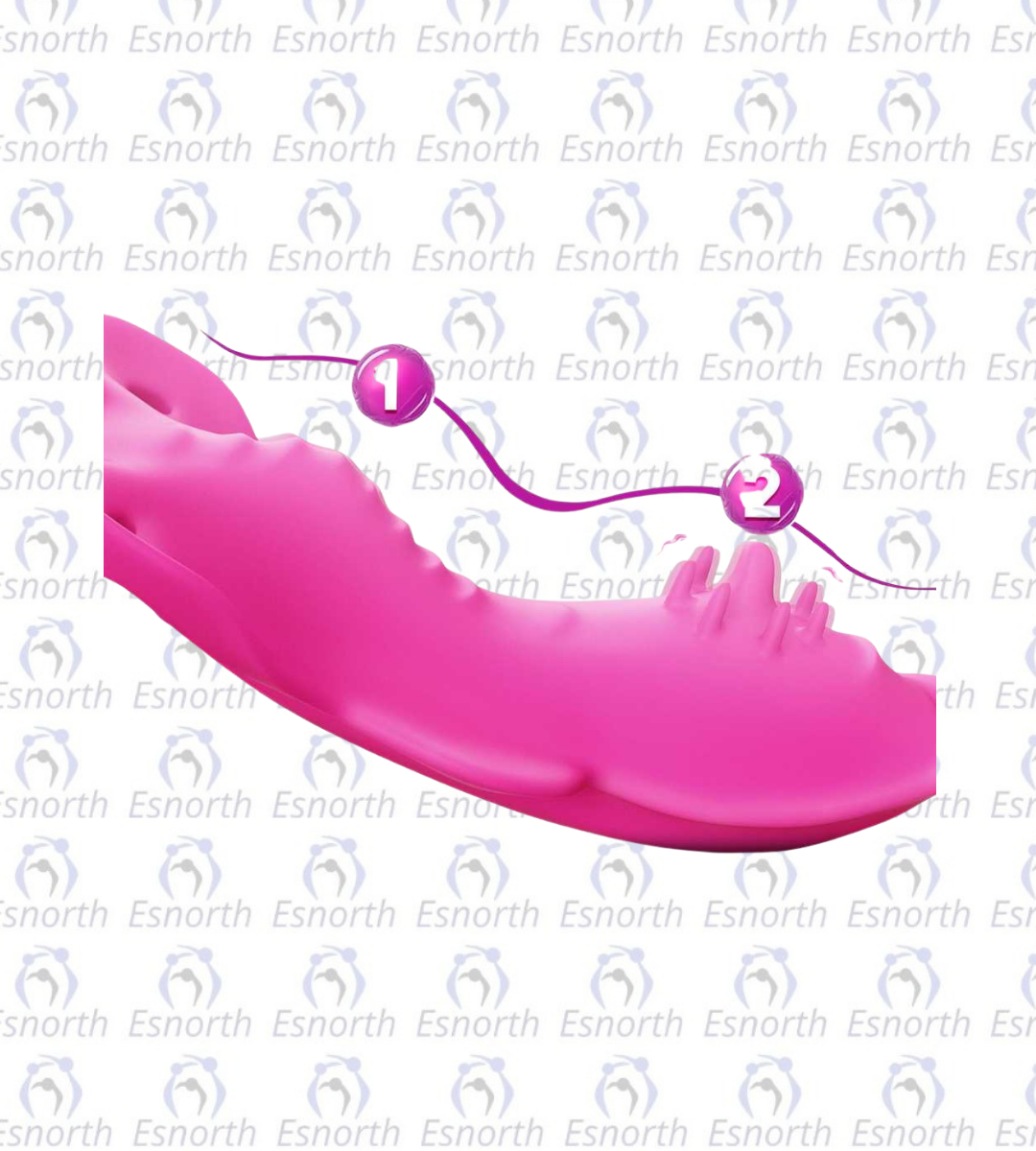 Kablosuz Uzaktan Kumandalı Giyilebilir Klitoral Vibratör Galeri 2