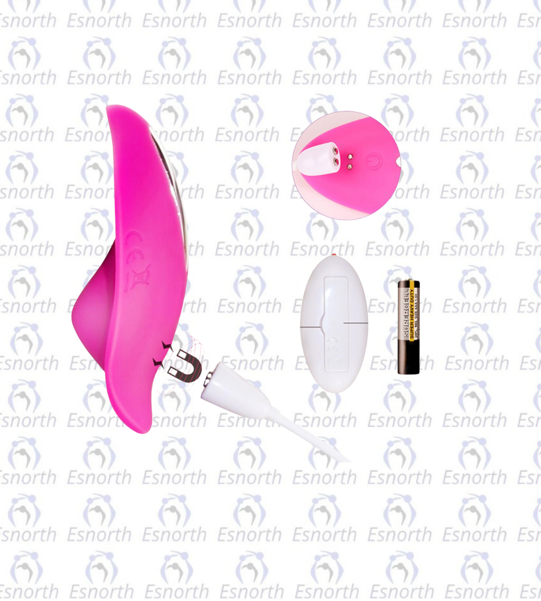 Kablosuz Uzaktan Kumandalı Giyilebilir Klitoral Vibratör Galeri 3