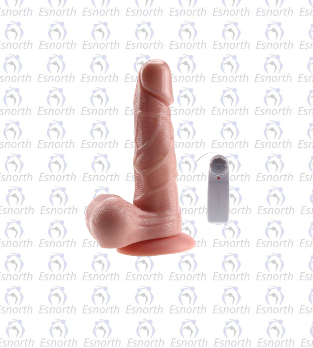 19 cm Kumandalı Gerçekçi Titreşimli Dildo - Titreşimli Penisler detay görseli 2
