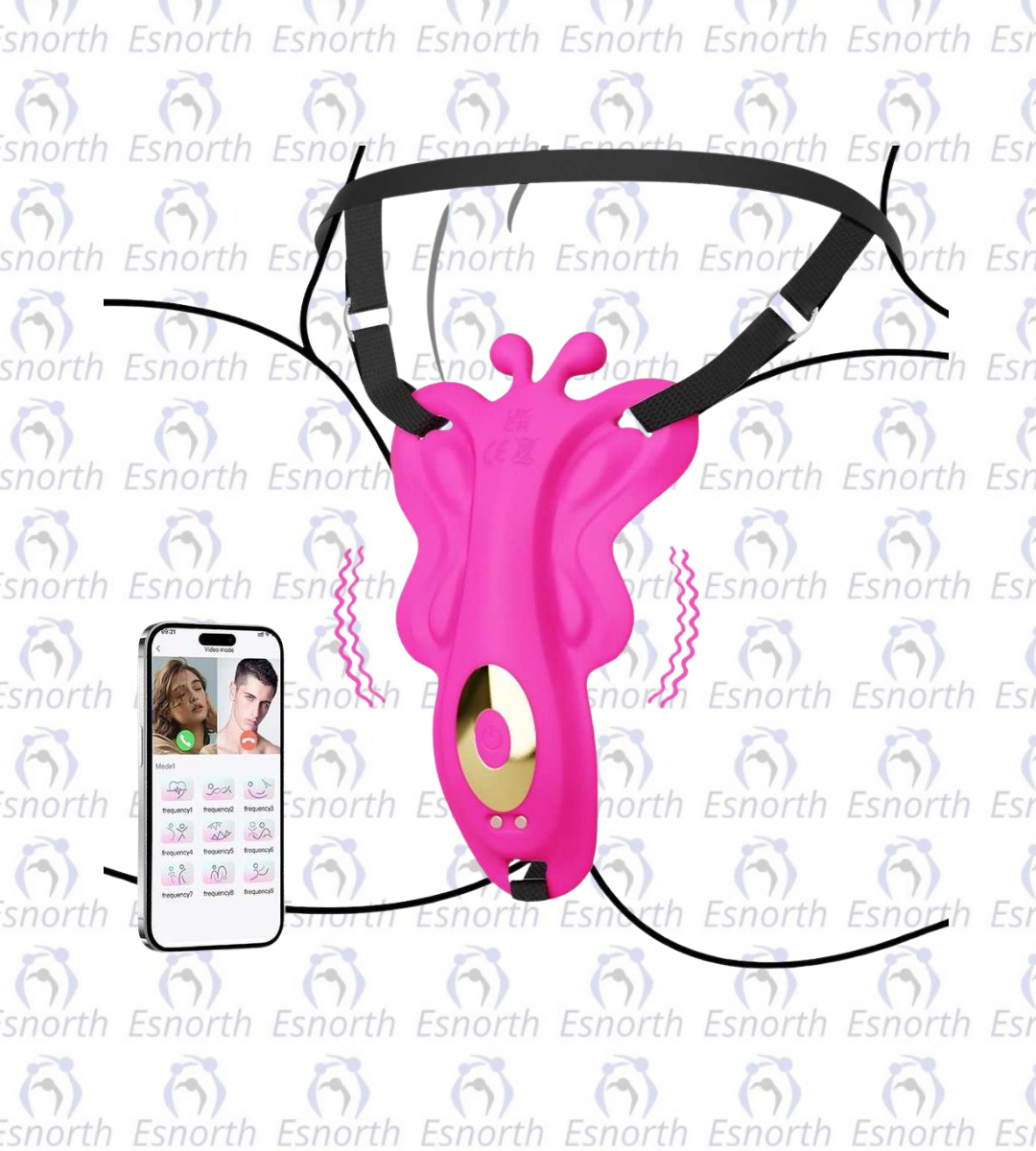 Akıllı Telefon Kontrollü Giyilebilir Kelebek Vibratör - Telefon Kontrollü Vibratörler görseli