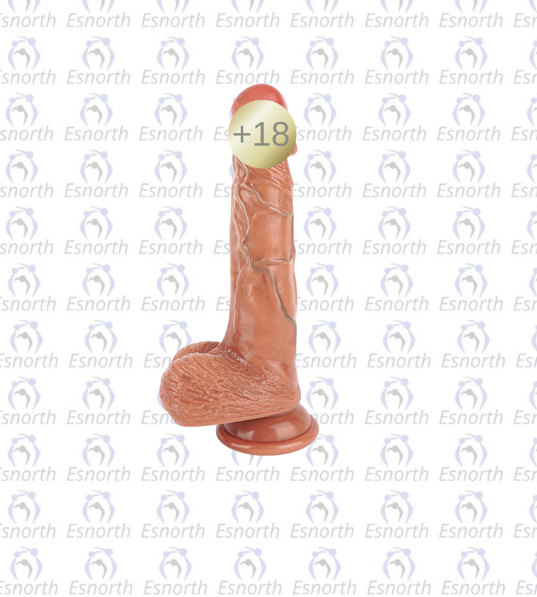 Uzaktan Kumandalı Dildo Vibratör 21cm - Titreşimli Penisler görseli