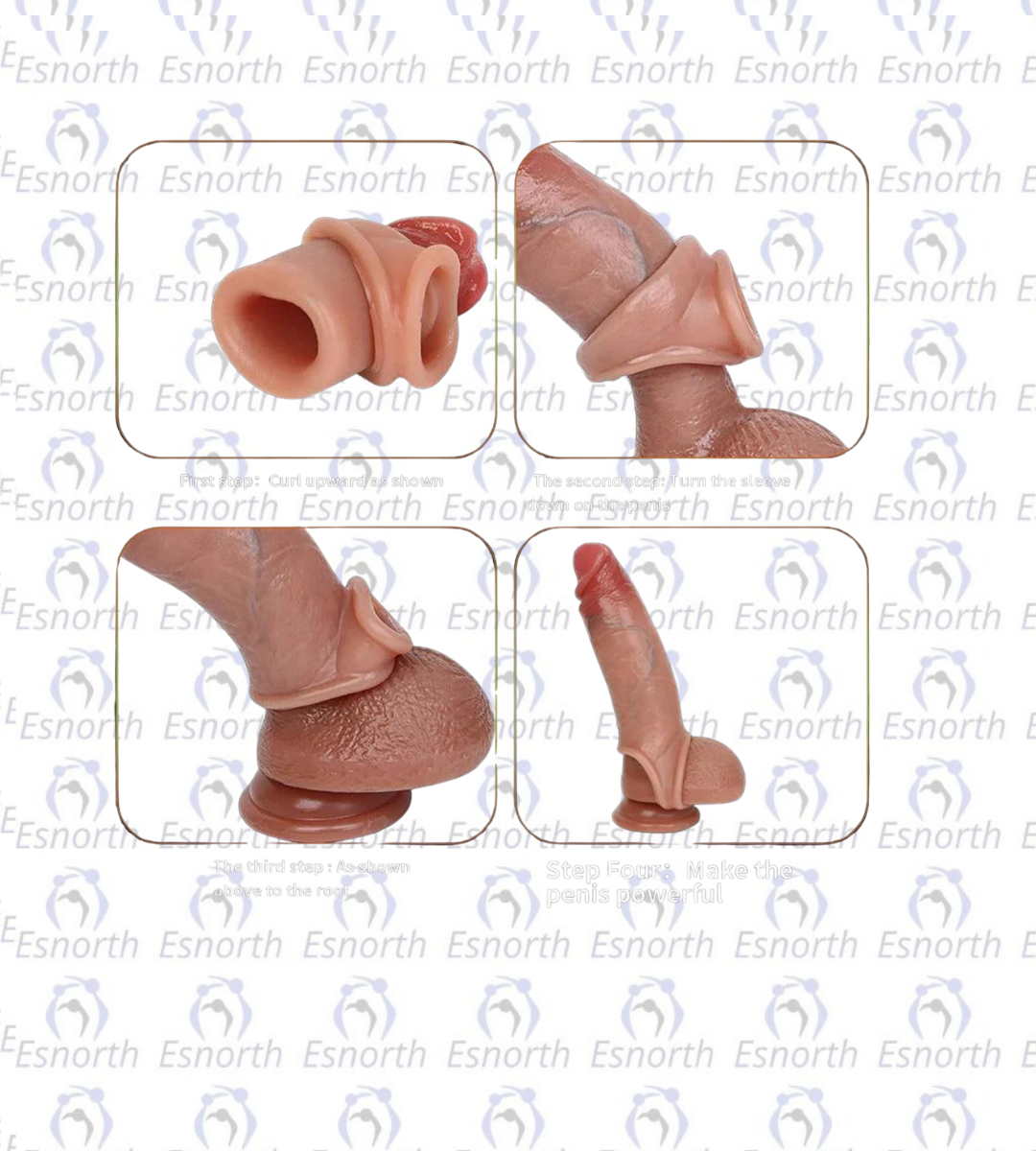Silikon Penis Kılıfı 19 cm - Penis Kılıfı detay görseli 2