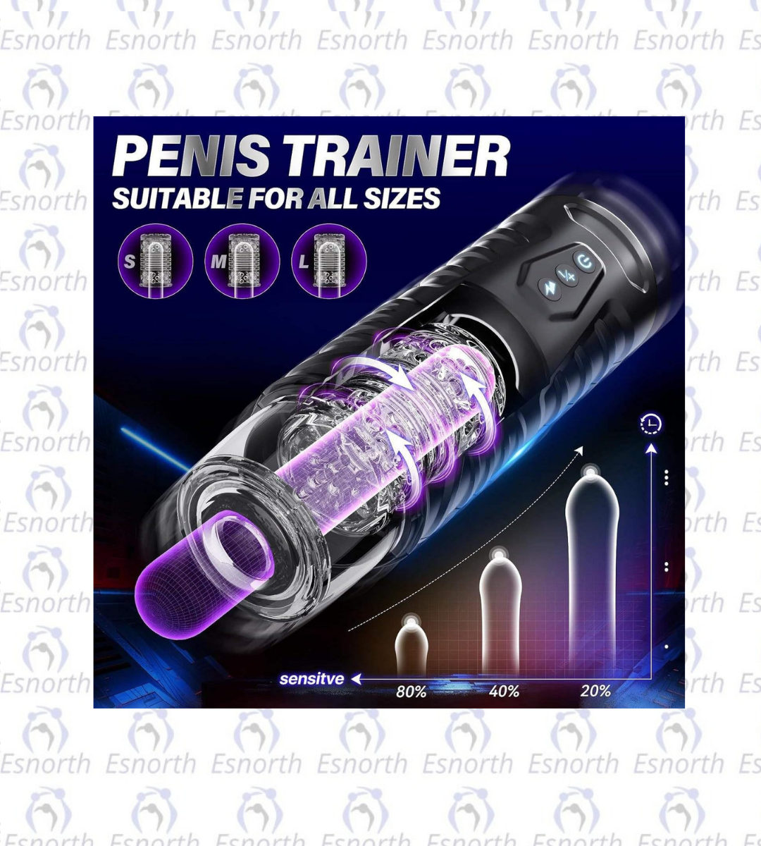 Güçlü Otomatik Erkek Mastürbatör - Yeni Nesil Mastürbatörler detay görseli 4