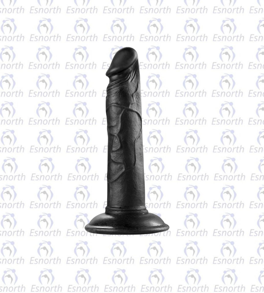 19 cm Realistik Vantuzlu Dildo Penis - Zenci Penisler detay görseli 2