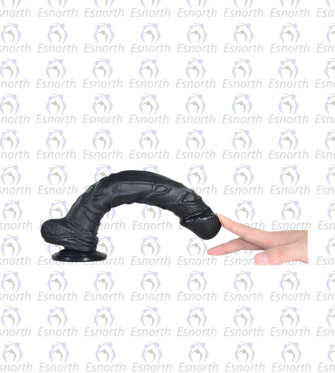 25 cm Süper Realistik Dildo - Zenci Penisler detay görseli 3