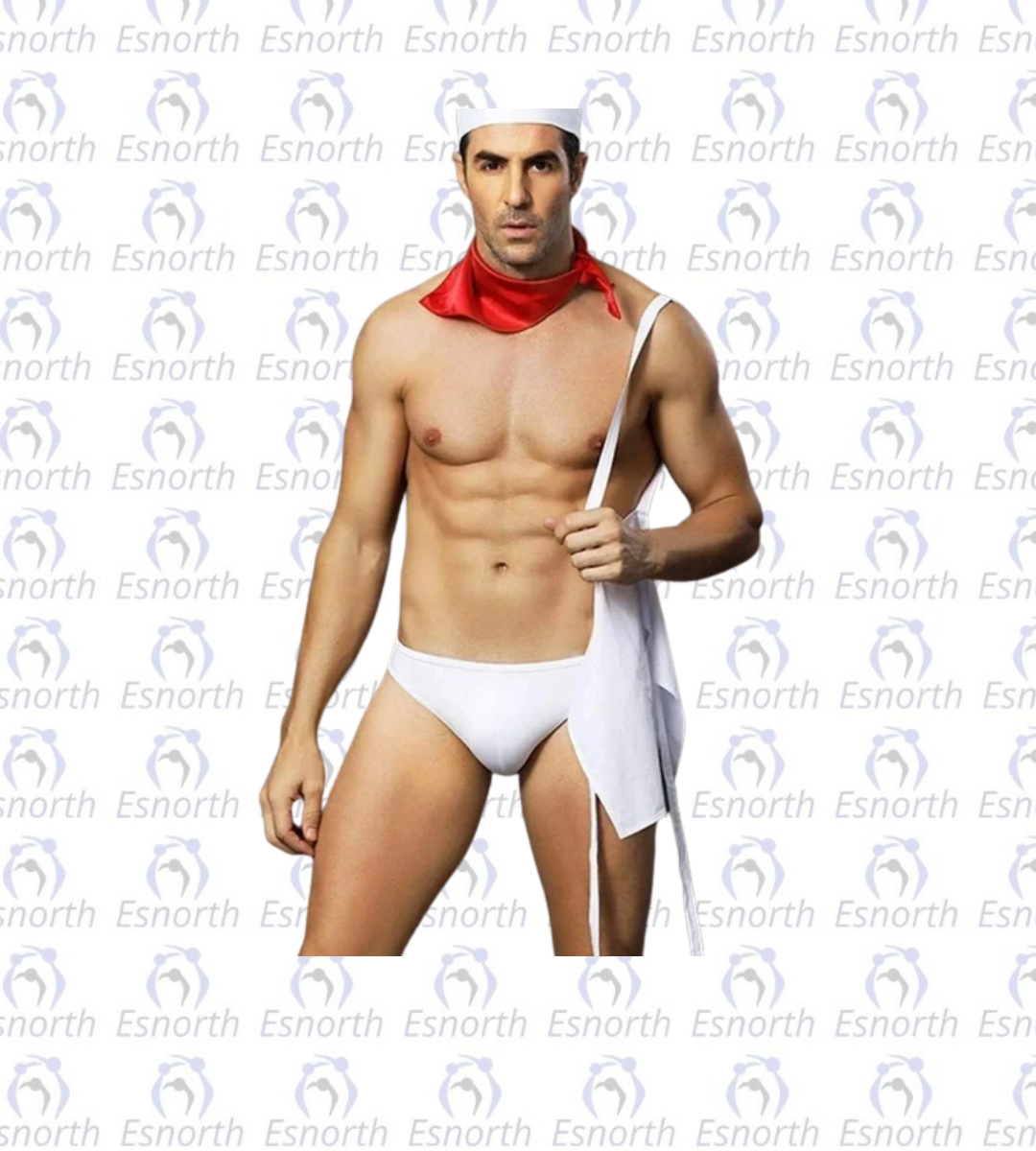 Fantezi Erkek Aşçı Kostüm - Erkek Kostüm detay görseli 2