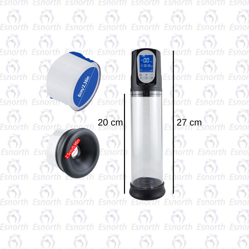 Dijital Ekranlı Otomatik Penis Pompası - Erkek Cinsel Sağlık detay görseli 2