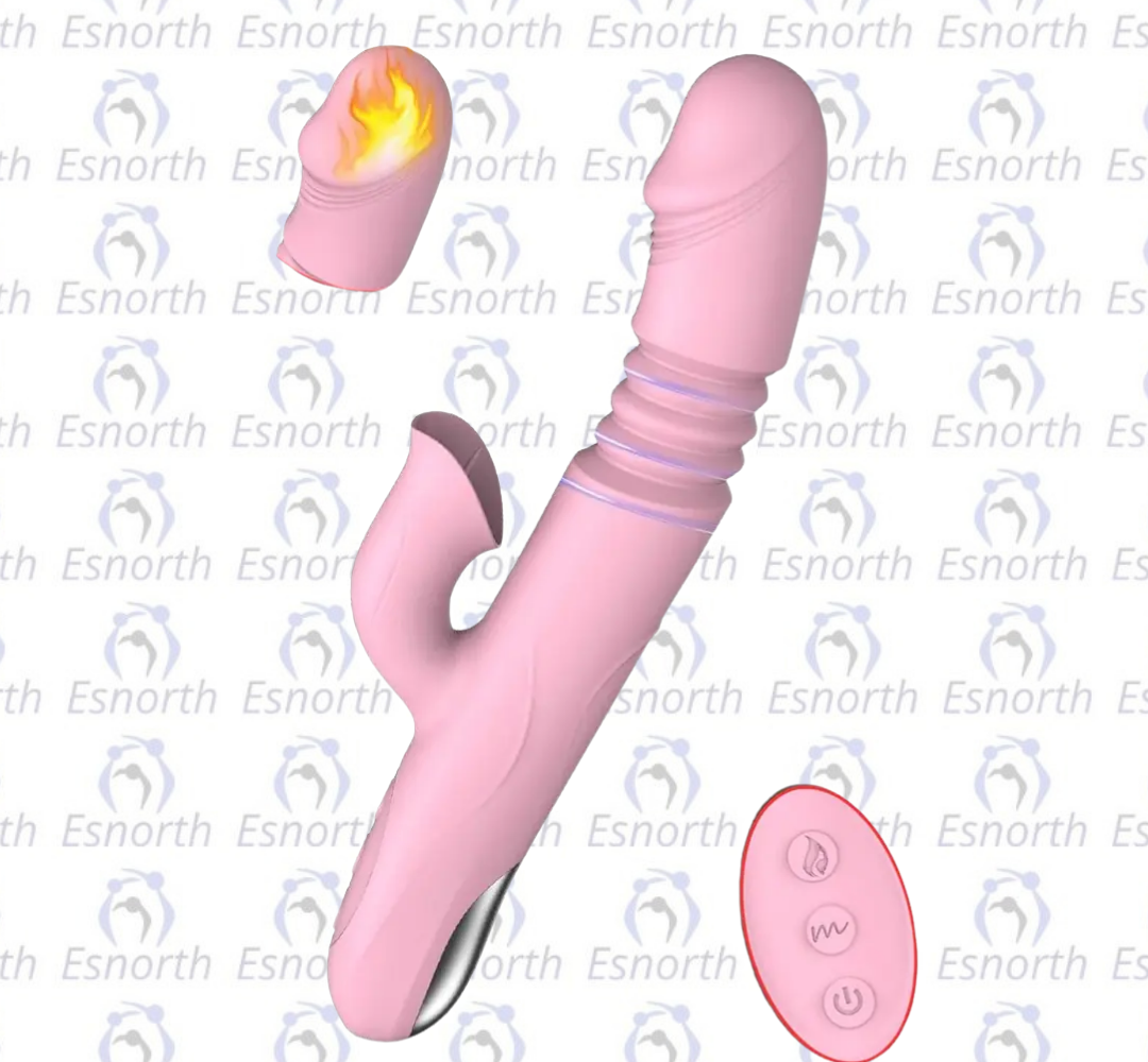 İleri Geri Hareketli Rabbit Vibratör Titreşimli Isıtmalı - Rabbit Vibratörler detay görseli 4