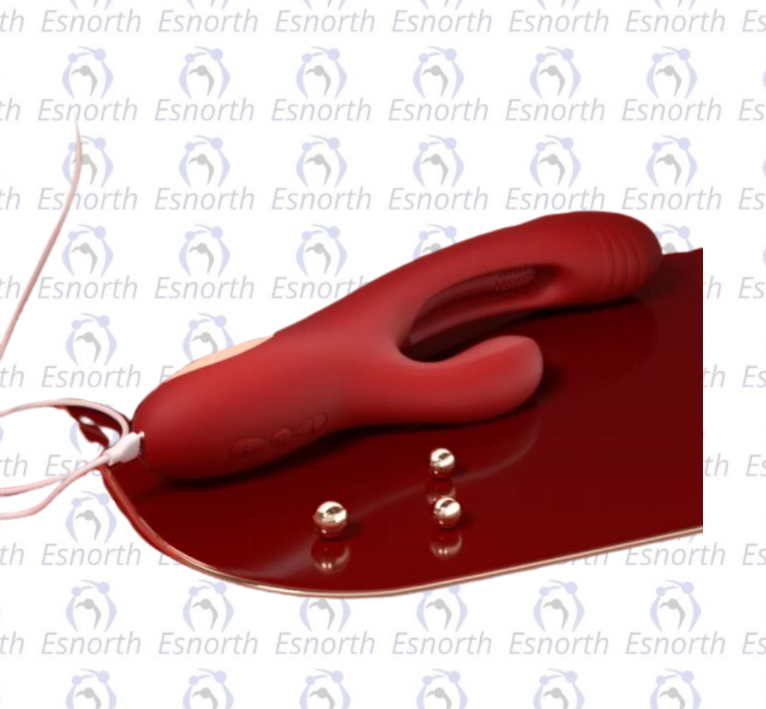 Modern 3 Modlu Rabbit Vibrator Kırmızı - Rabbit Vibratörler detay görseli 2
