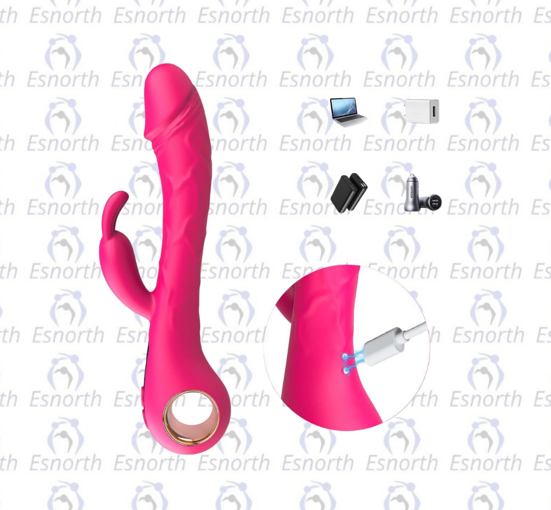 LCD Ekranlı 2’si 1 Arada Rabbit Vibratör - Rabbit Vibratörler detay görseli 3