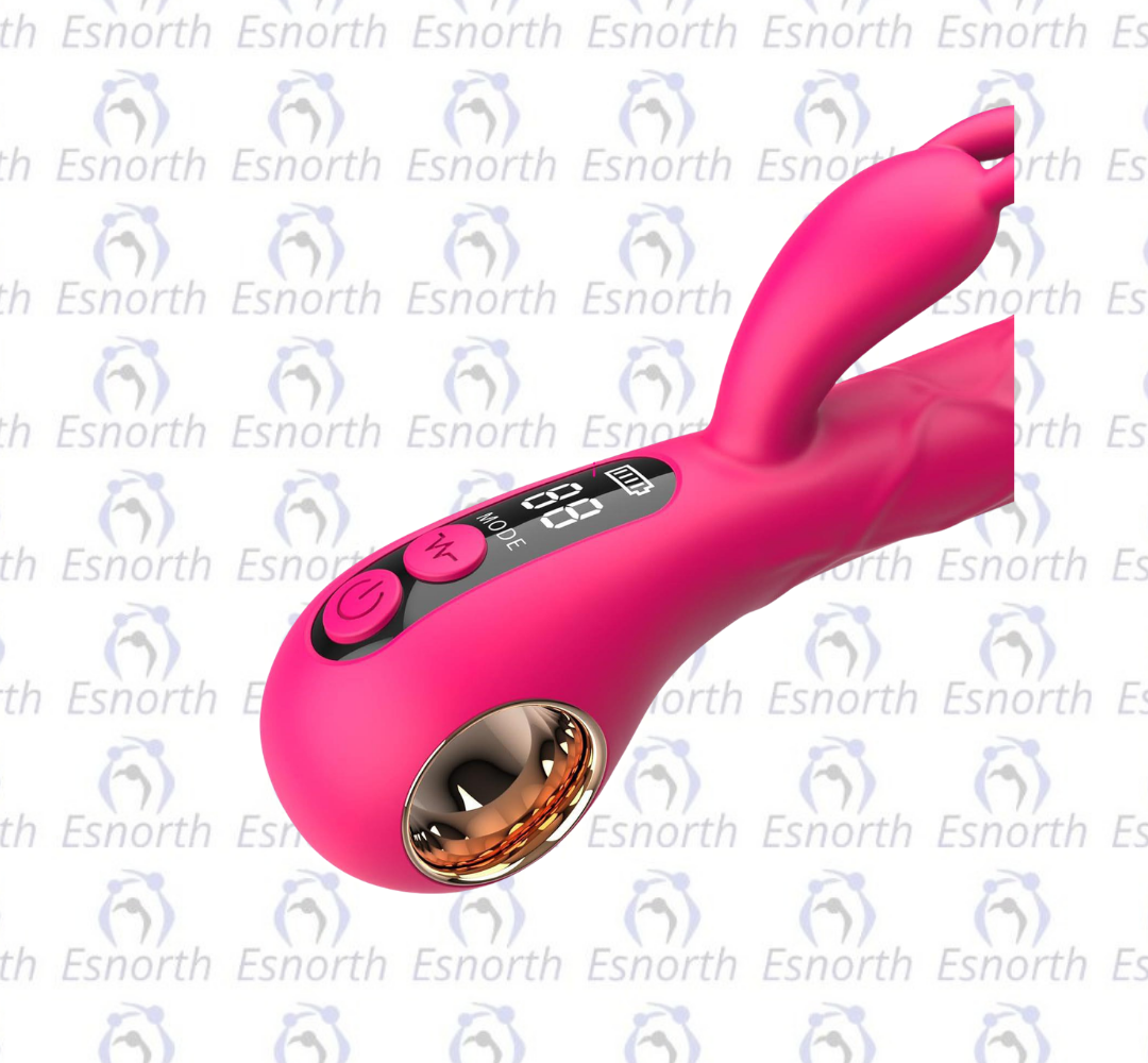 LCD Ekranlı 2’si 1 Arada Rabbit Vibratör - Rabbit Vibratörler detay görseli 5