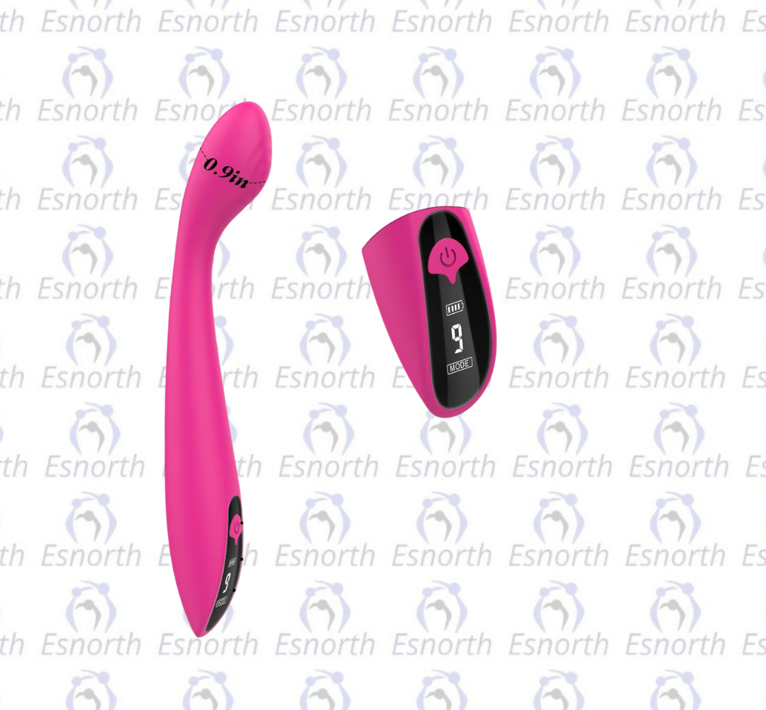 Klitoris Uyarıcılı Modern Vibratör Rose Pembe - Modern Vibratörler detay görseli 3