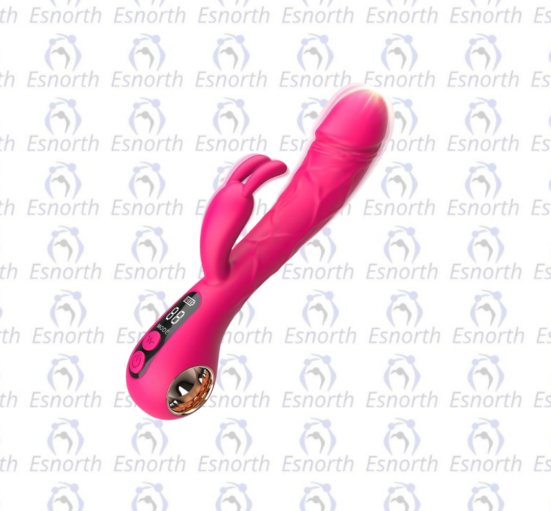 LCD Ekranlı 2’si 1 Arada Rabbit Vibratör - Rabbit Vibratörler ürün görseli
