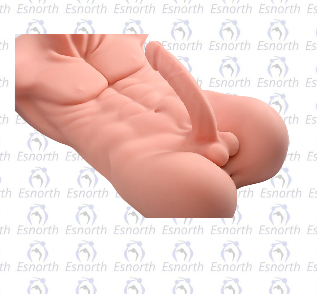 Erkek Yarım Boy Partner Ten Rengi 10.8 kg - Realistik Penisler detay görseli 2