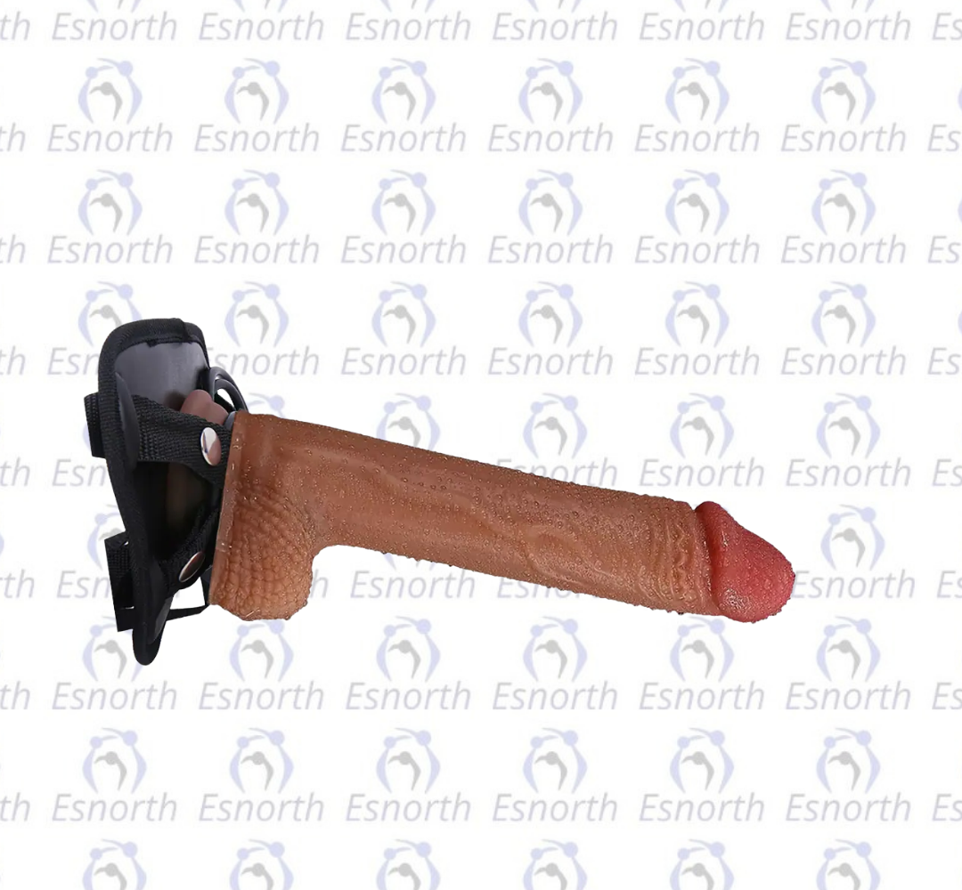 21 CM Realistik Strap-On Dildo - Belden Bağlamalı Penisler detay görseli 2